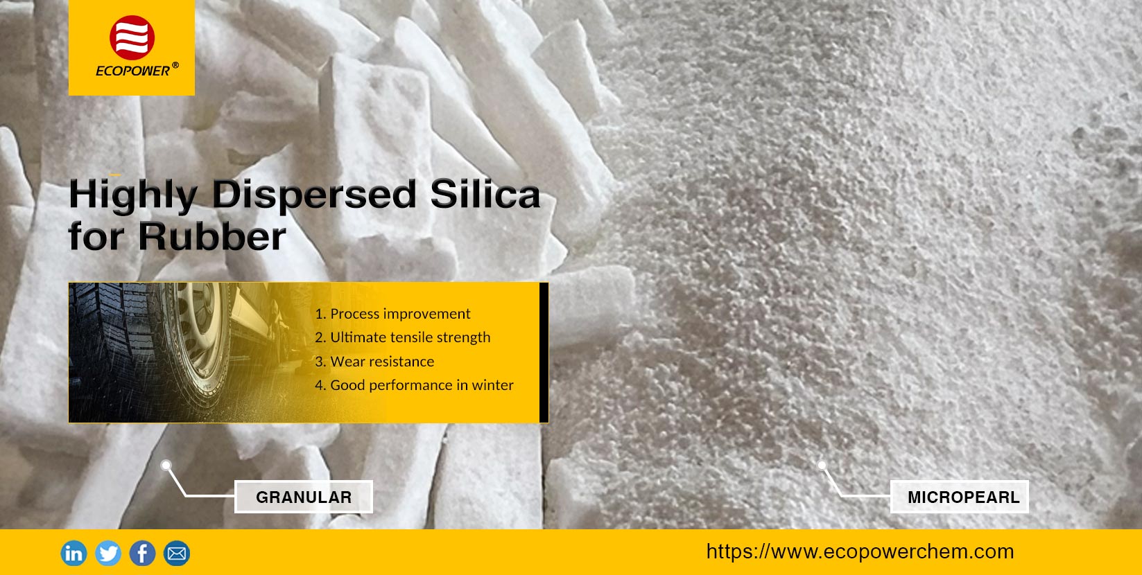 Performance Characteristics of Highly Dispersed Silica - ECOPOWER
