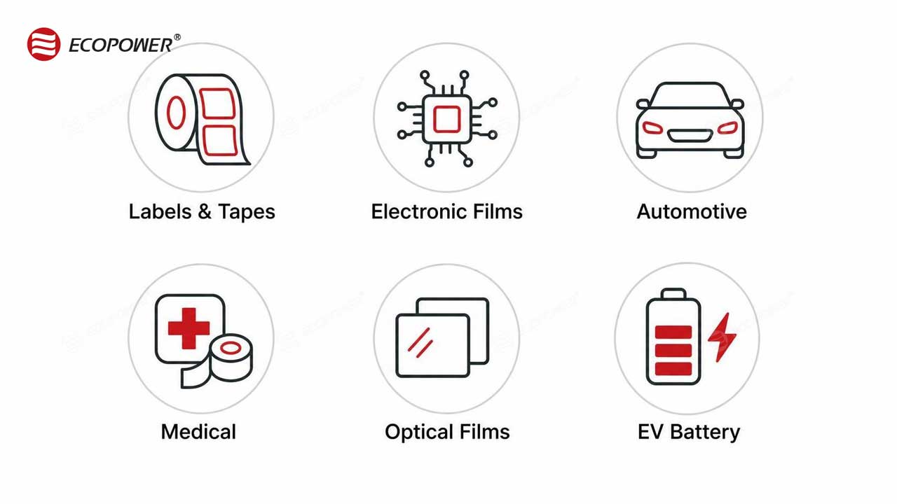 icons-silicone-release-coating-applications Silicone release coating applications - labels, electronics, automotive, medical, EV battery