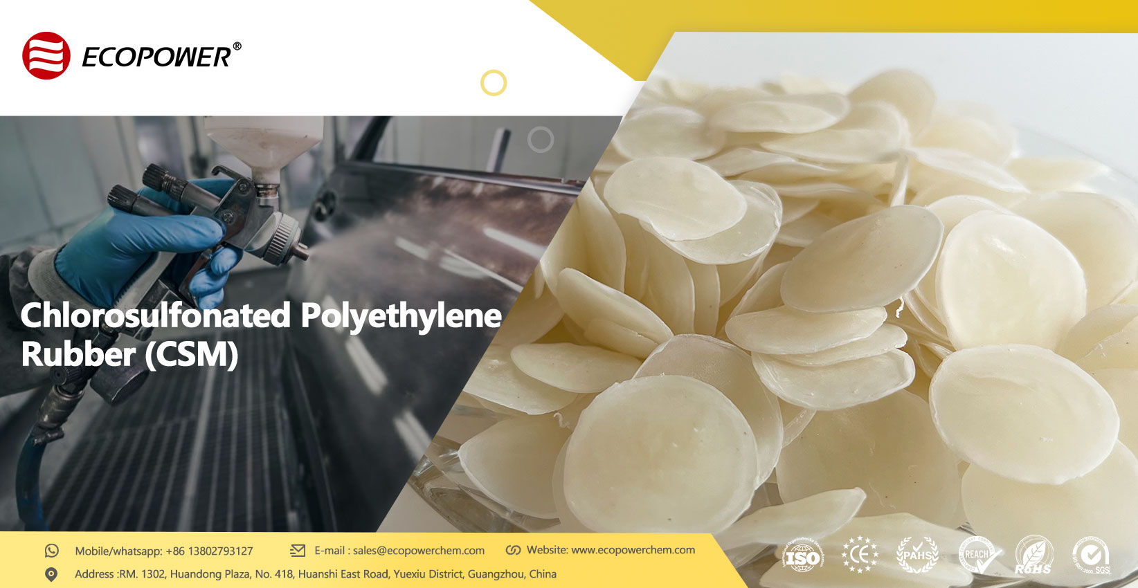 Chlorosulfonated Polyethylene Rubber