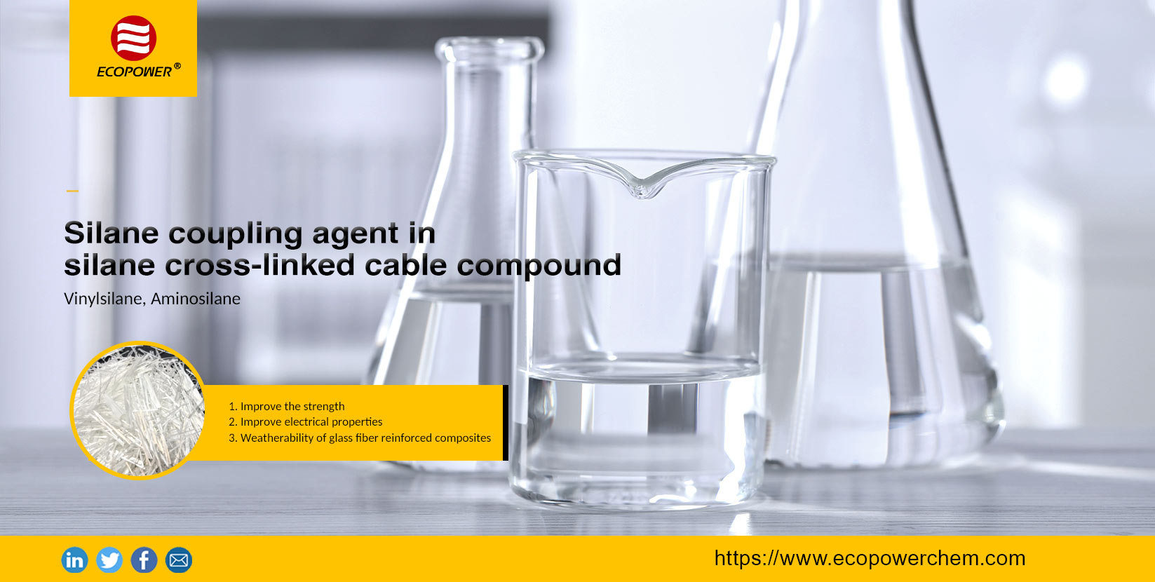 Silane coupling agent in silane cross-linked cable compound